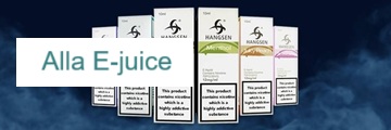 Over 400 olika e-juice smaker