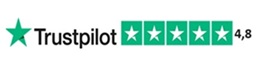 Eciggonline har betyg 4,8 av 5 på Trustpilot